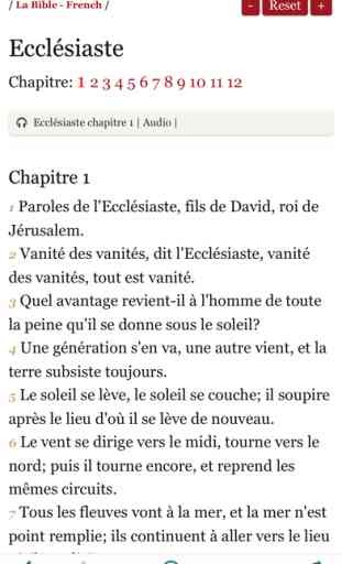 Audio Holy Bible in French - La Bible Louis Segond 4