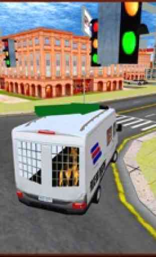 Camion Transporteur de chien de police - Police Ca 1