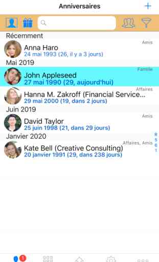 ContactsPro pour iPad 2