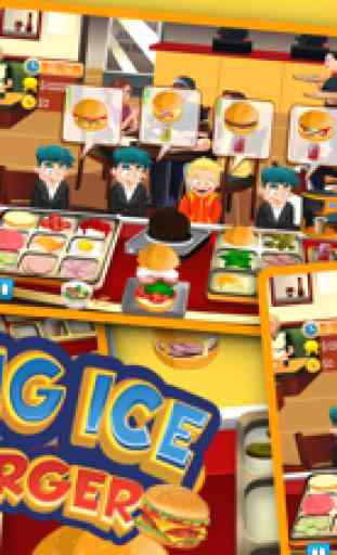 Cuisine Hamburger Ice - Jeux Maker Food Burger 3