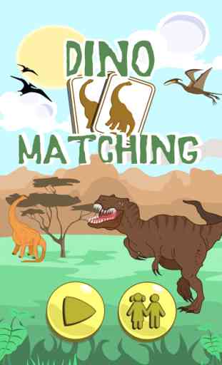 Dino Matching – Jeu et quiz de mémoire 1