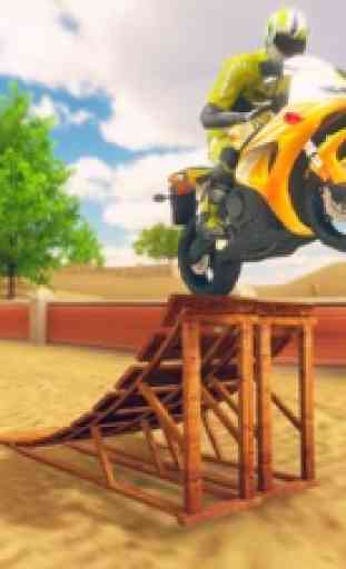 Dirt Bike Rider Stunt jeux 3D 3