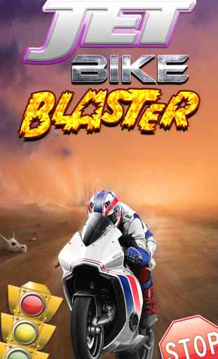 Jet Bike Blaster - Free Motorcycle Highway Fast Speed Racing Game 1
