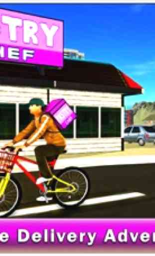 Livraison de pâtisserie vélo & city bike rider Sim 1