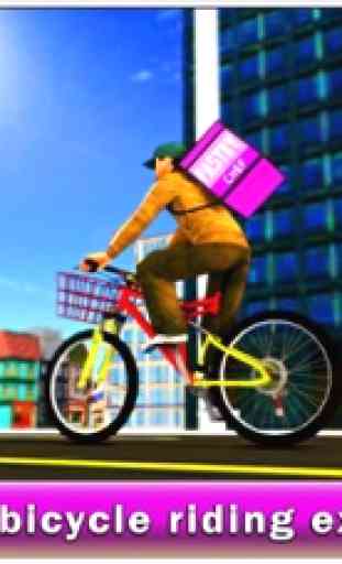 Livraison de pâtisserie vélo & city bike rider Sim 2