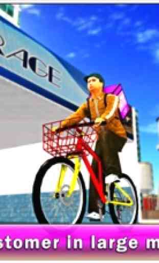 Livraison de pâtisserie vélo & city bike rider Sim 4