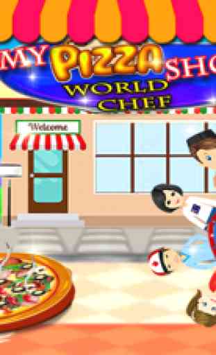 My Pizza Shop Chef, girl Fast Food Jeux de Cuisine 1