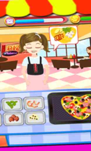 My Pizza Shop Chef, girl Fast Food Jeux de Cuisine 3