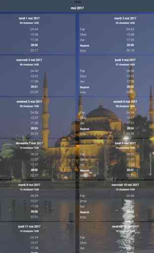 Ramadan 2019 horaire de priere 4