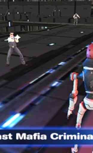 Robo vs Mafia Wars - guerre Robot de combat Iron F 1