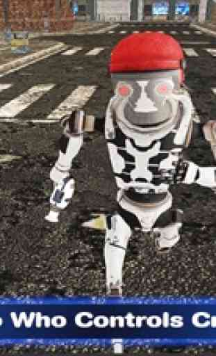 Robo vs Mafia Wars - guerre Robot de combat Iron F 3