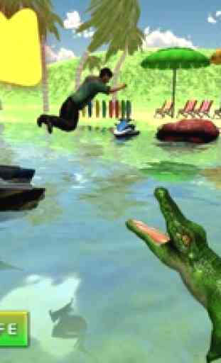Sauvage Alligator Attaque : Chasse Tueur Crocodile 3