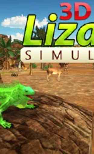 Simulateur de lézards 3D - survie des reptiles géa 1