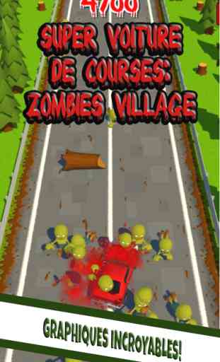 Super Voiture de Courses: Zombies Village 3