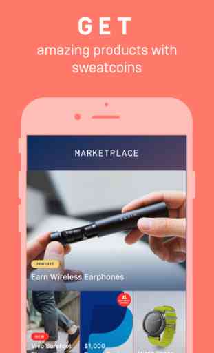 Sweatcoin: Podomètre & Marche (Android/iOS) image 2