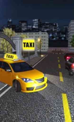 Ville Taxi chauffeur sim 2016 3
