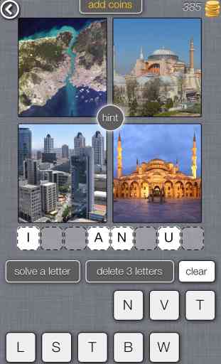 4 Pics 1 Endroit (4 Pics 1 Place) - jeu de devinettes avec des photos parcourue / World Travel Picture Quiz and Trivia Game 4