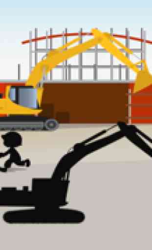 Actif! Jeu Pour Les Garçons de la Chantier de Construction : Apprendre Avec L' Travailleur de la Construction 3