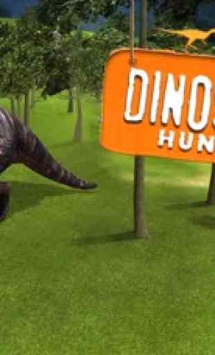 Dino Hunter 3D Simulator - un jeu de simulation de chasse Velociraptor 3