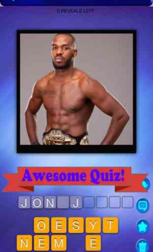 Un Deviner le MMA Fighter Quiz - Lecture Trouver Les Meilleurs Combattants Réels et Champions Jeux - Application Gratuite 1