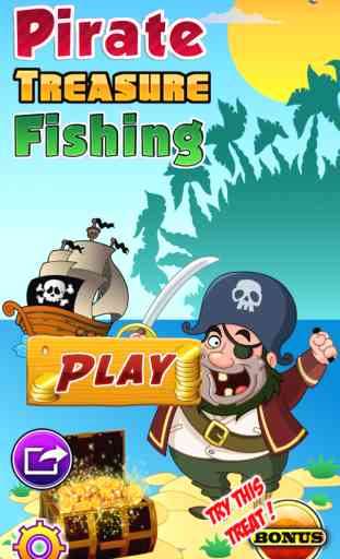 Un Pirate de Pêche Sucrerie Treasure Island Saga - Jeu Gratuit Pour les Enfants de Voile et de Poisson de Mer Pour le Plaisir 4