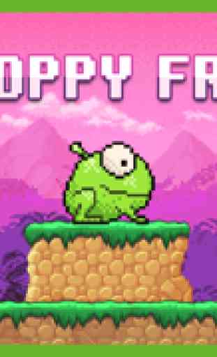 Une Grenouille Détendue: Fusée et Trampoline Jeu de Course de Saut Gratuit (A Floppy Frog: Rocket & Trampoline Jump Race Game Free) 1
