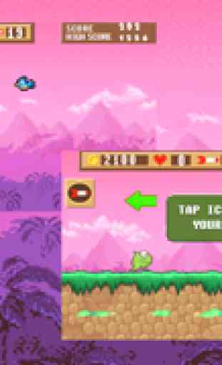 Une Grenouille Détendue: Fusée et Trampoline Jeu de Course de Saut Gratuit (A Floppy Frog: Rocket & Trampoline Jump Race Game Free) 4