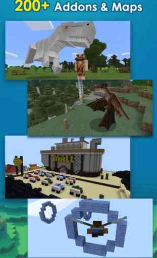 200+ MCPE Addons & Cartes for Minecraft PE 1