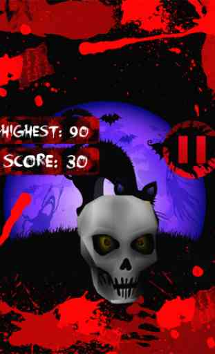 3d Haunted Halloween Zombie Head Juggle jeu gratuitement 3