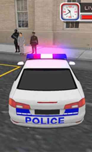 3D police voiture conduite Simulateur Jeux 2