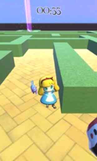 Alice des merveilles - jeu 3D 2