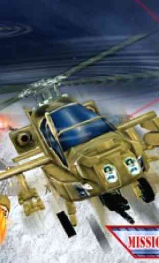 Armée Prison Hélicoptère Gunship Bataille 3D 3