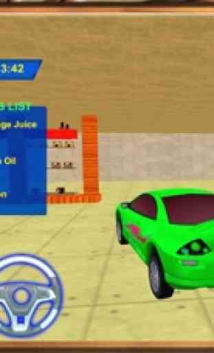 Car Drive Thru Supermarket - 3D Driving Simulator 3