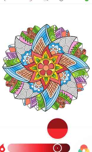 Coloriage Mandala Magique pour Adulte 3