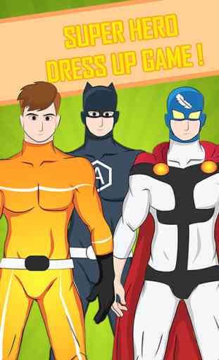 Créer votre propre super-héros Justice Man Dress-U 1