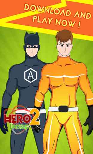 Créer votre propre super-héros Justice Man Dress-U 2