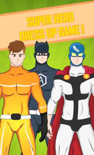 Créer votre propre super-héros Justice Man Dress-U 4