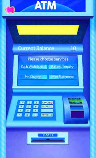 Distributeur de billets, argent et carte de crédit 4