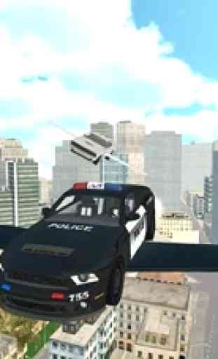 Extreme Fly-ing Cop Car: Turbo Race-r 4