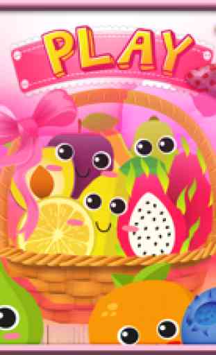 Fruit Vocab & Paint Game 2 - jeux de fruit étude 1