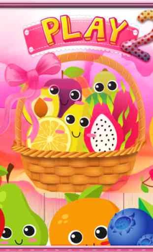 Fruit Vocab & Paint Game 2 - jeux de fruit étude 3