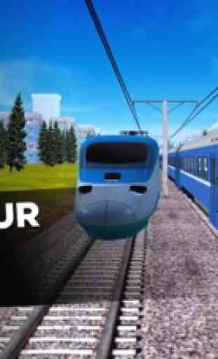 Fun Train Race 3D: TGV Driving 1