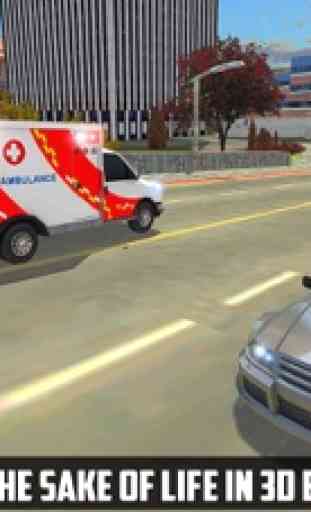Hélicoptère Ambulance Rescue 3D 4