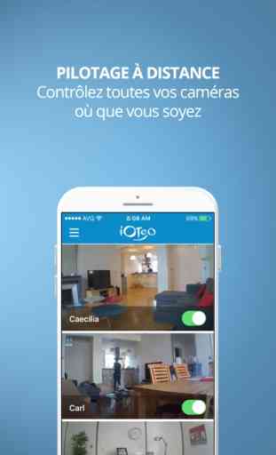 ioteo Cam : Caméra Wi-Fi pour la maison 1
