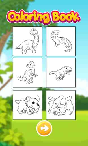 jeux de réflexion dinosaure gratuit color enfant. 2