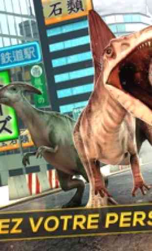 Jurassic Racing . Dinosaures vs SWAT Jeu Survival 3