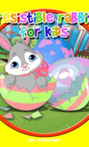 lapins irrésistibles pour les enfants - jeu gratuit 1