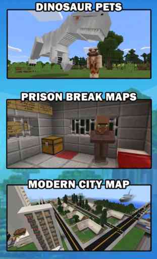 MCPE Add Ons & cartes gratuits for Minecraft PE 1