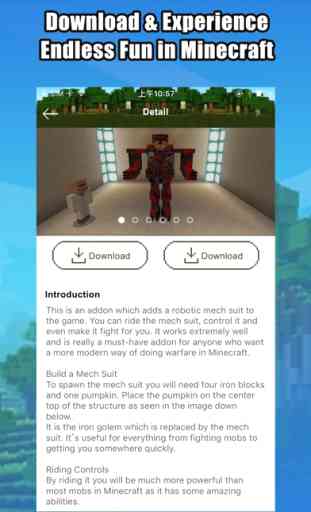 MCPE Add Ons & cartes gratuits for Minecraft PE 2