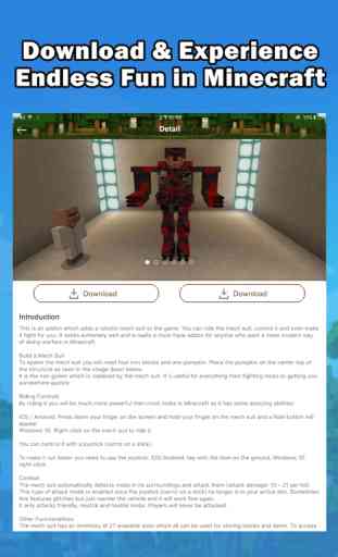 MCPE Add Ons & cartes gratuits for Minecraft PE 4